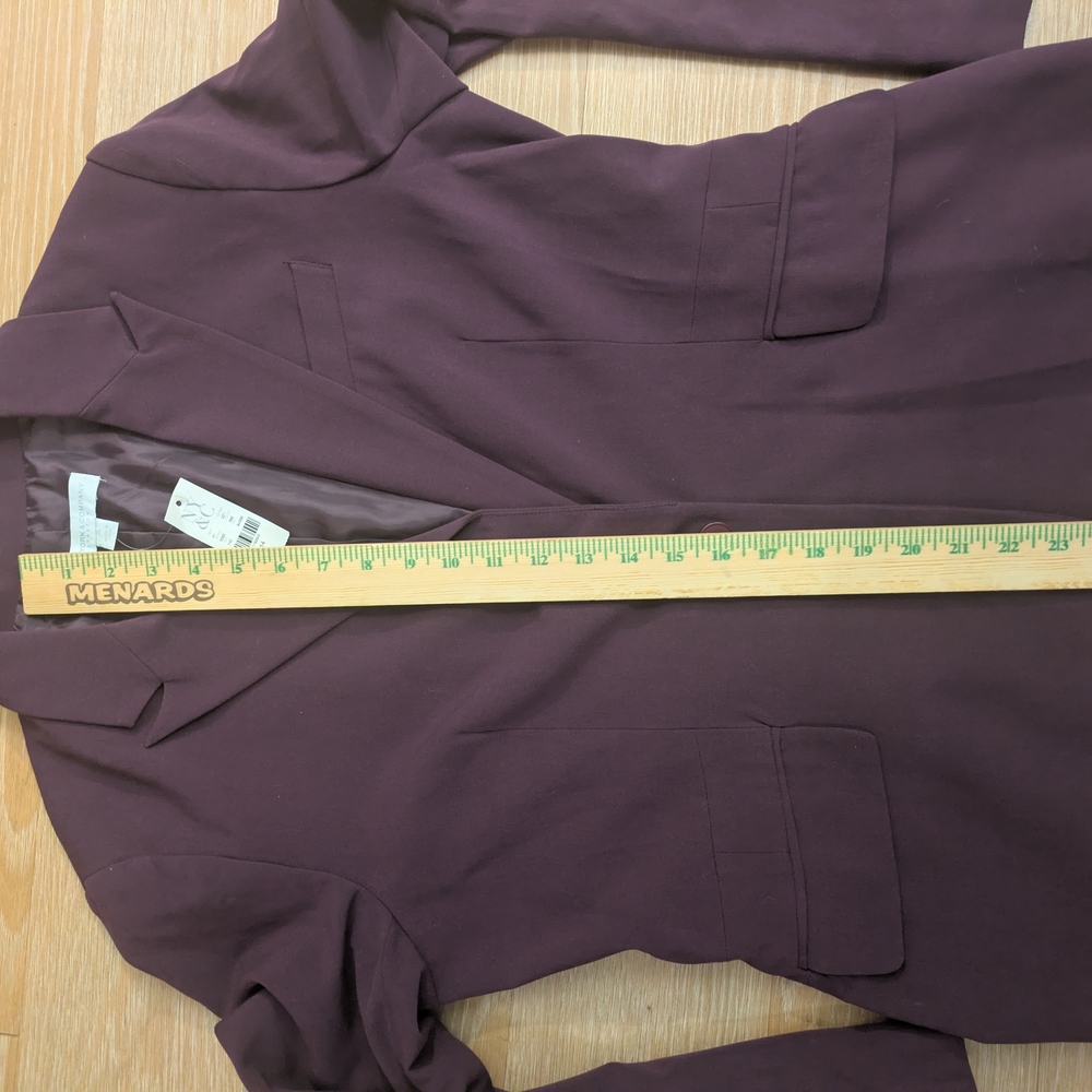 New York & Company Deep Purple Blazer - Picture 8 of 13
